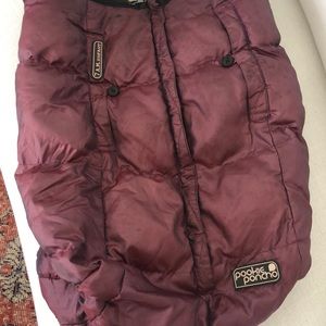 Stroller & Carrier Poncho Blanket 3-piece set